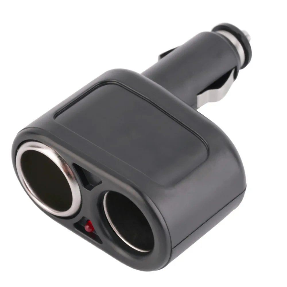 Новая двойная розетка для автомобильного прикуривателя сплиттер 2 гнезда