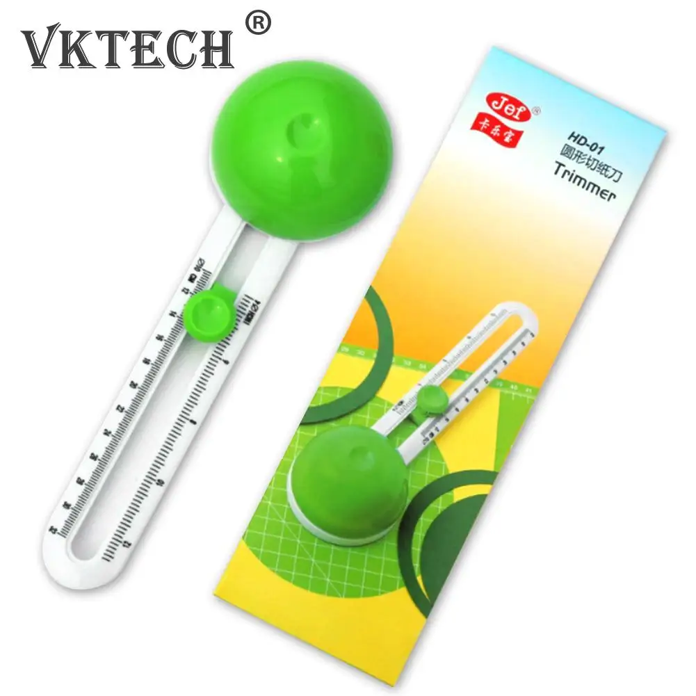 Круглый нож для резки лоскутный компас круглая резка бумаги скрапбукинга