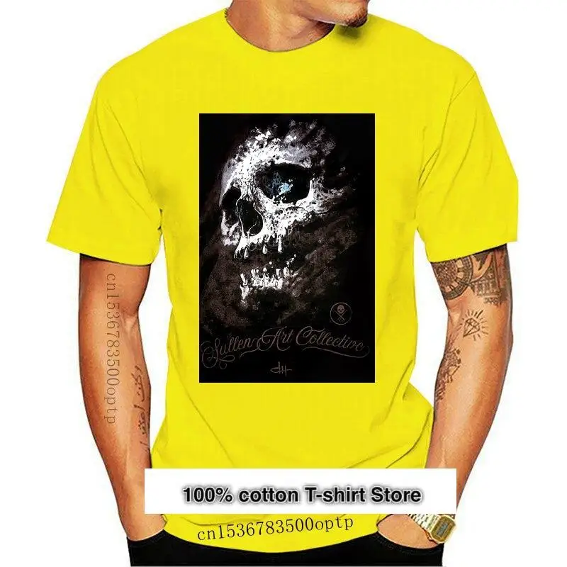 

Sullen-Camiseta de calavera holбеспорядка для мужчин, тату camiseta negra, ropa, camisetas de Pride de la criatura