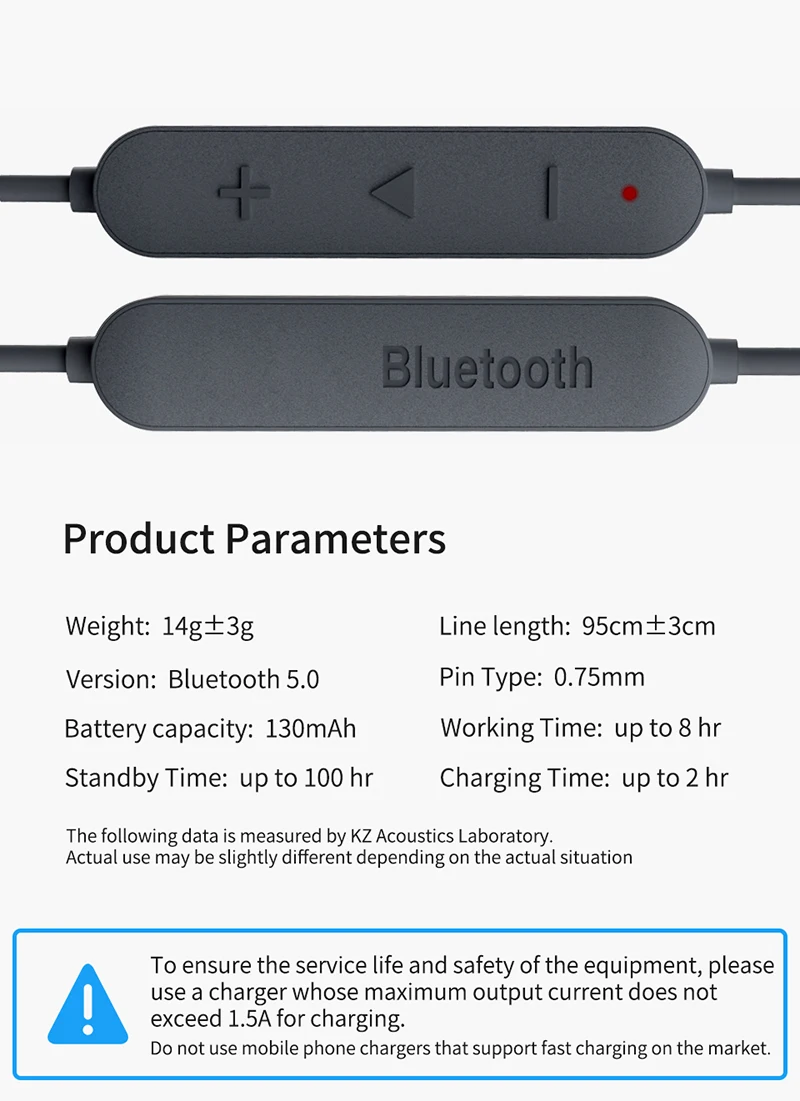 KZ Aptx HD CSR8675 MMCX Bluetooth модуль наушники 5,0 беспроводной кабель обновления применяется наушники AS10ZSTZSNProZS10Pro/AS16/ZSX