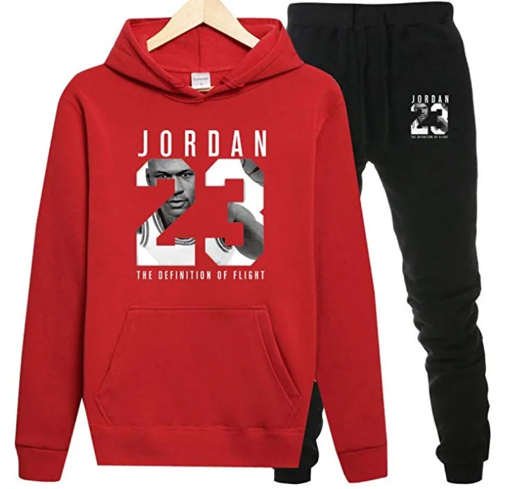 Новинка брендовая Новая мода JORDAN 23 Мужская спортивная одежда с принтом мужские толстовки пуловер хип-хоп мужской спортивный костюм толстовки Одежда - Цвет: 13