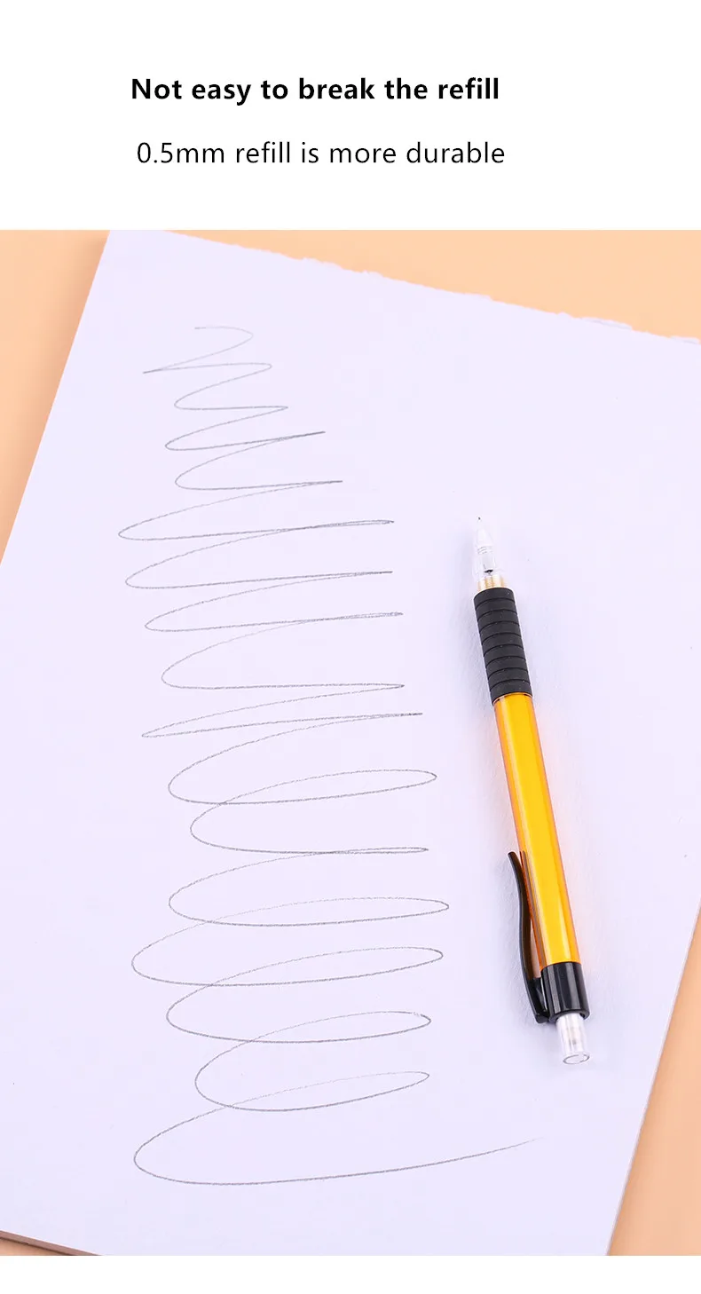 Faber-Castell 1338 полностью автоматические карандаши 0,5 мм пишущий карандаш набор 4 цвета на выбор канцелярские принадлежности для начальной школы с заправкой