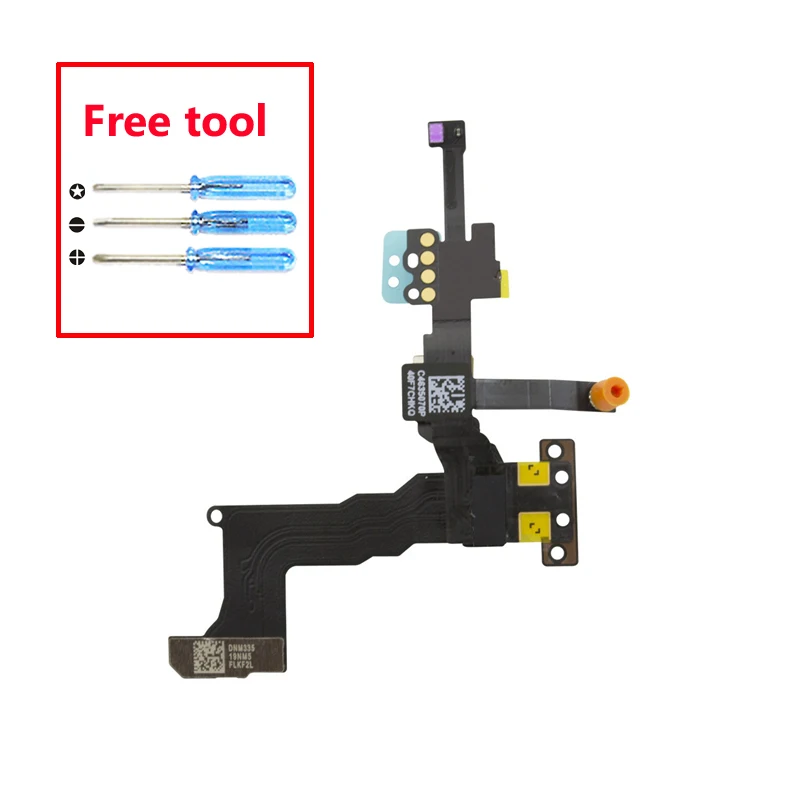 Фронтальная камера с датчиком приближения шлейф в сборе для iPhone 5S iPhone5S запасные