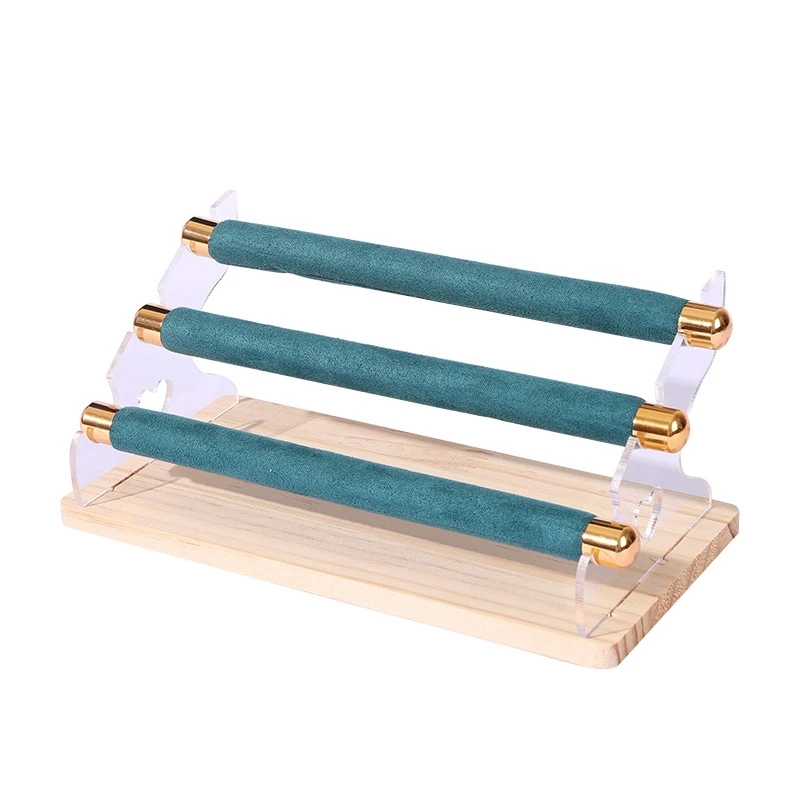 

Wooden Jewelry Display Stand Ring Holder T-Bar Display Bracelets Anklets Jewelry Display Stand Packaging Jewelry Tool