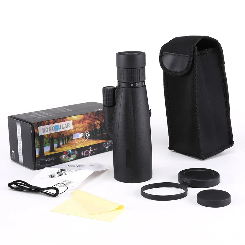 

10-3050 High Zoom Monocular Travel Hunting Equipment Telescope Eyepiece Portable Eyepiece lens Spotting Scope Monoculars BAK4