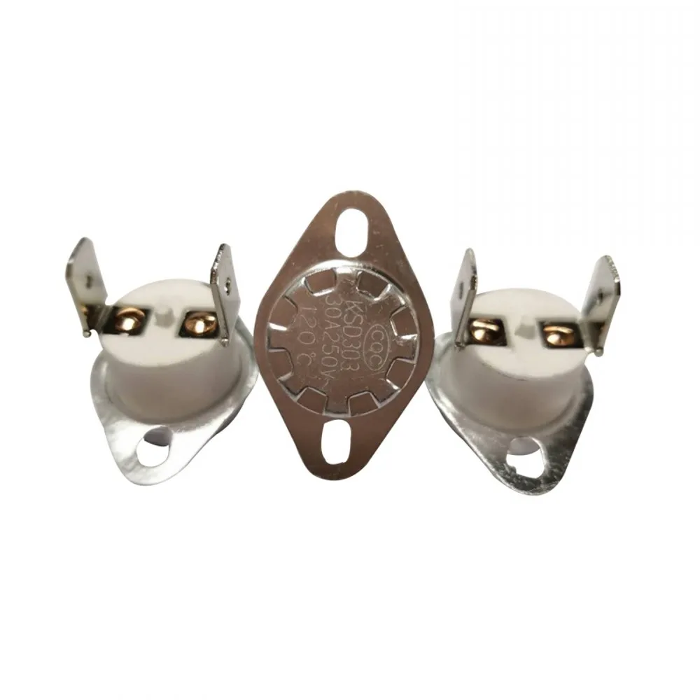 Керамический нормально открытый температурный переключатель KSD302 16 А 250 в 40-100