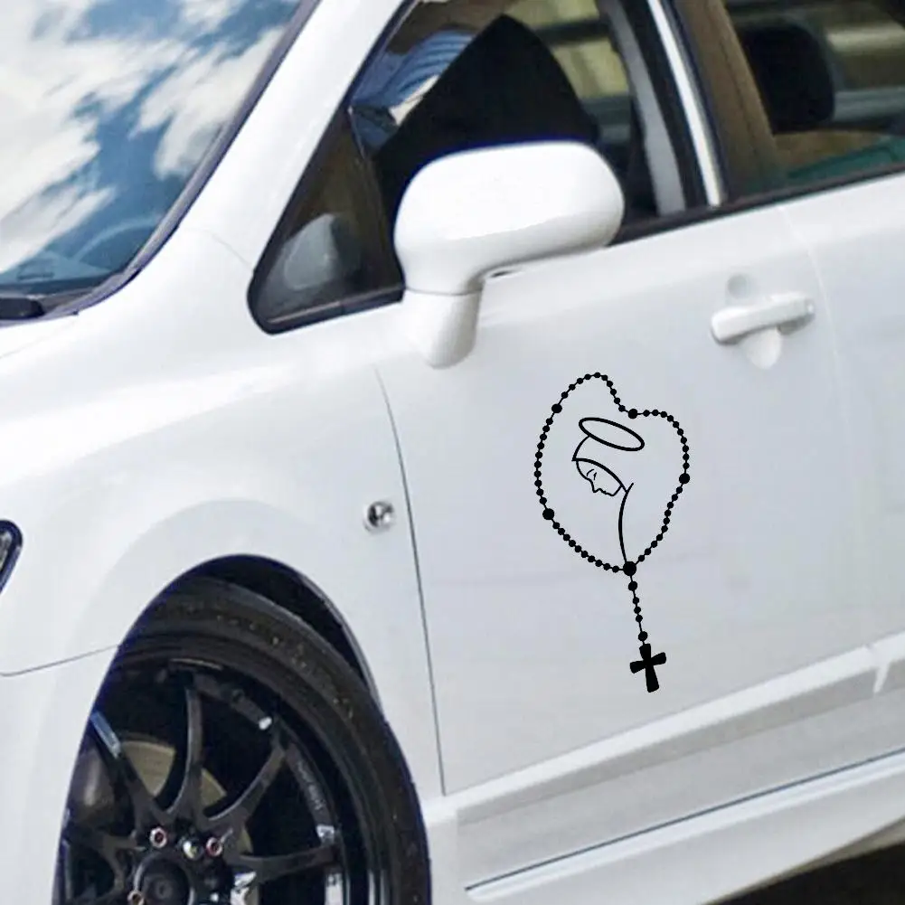 2020 новая Автомобильная наклейка Мэри четки компактный автомобиль багажник