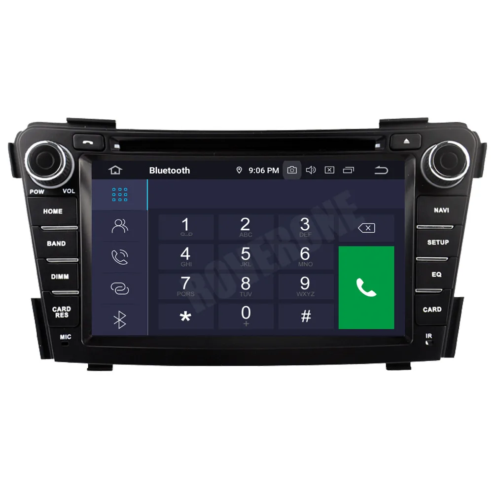 Автомагнитола RoverOne для Hyundai i40 стерео система под управлением Android 10 с DVD GPS