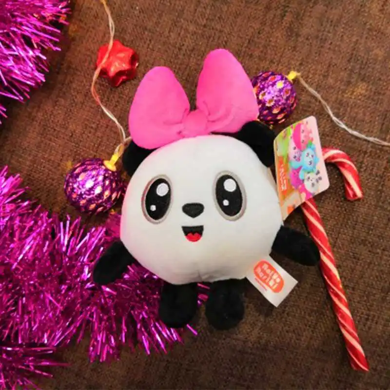panda 15 см милый плюшевый кролик игрушки плюшевый кролик и плюшевые детские игрушки в виде животных кукла ребенок длу улучшения сна игрушка Подарки для детей Рождественский подарок - Цвет: panda