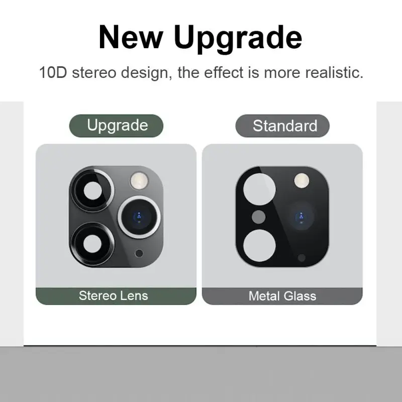 Телефон задняя камера объектив протектор металлическая рамка закаленное стекло