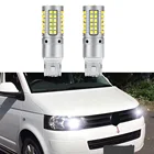 2 шт. 100% Canbus автомобиля светодиодный дневные ходовые огни для VVW транспортер T5 T5.1 T6 2010-2019 ошибок Светодиодный дневной светильник лампочка