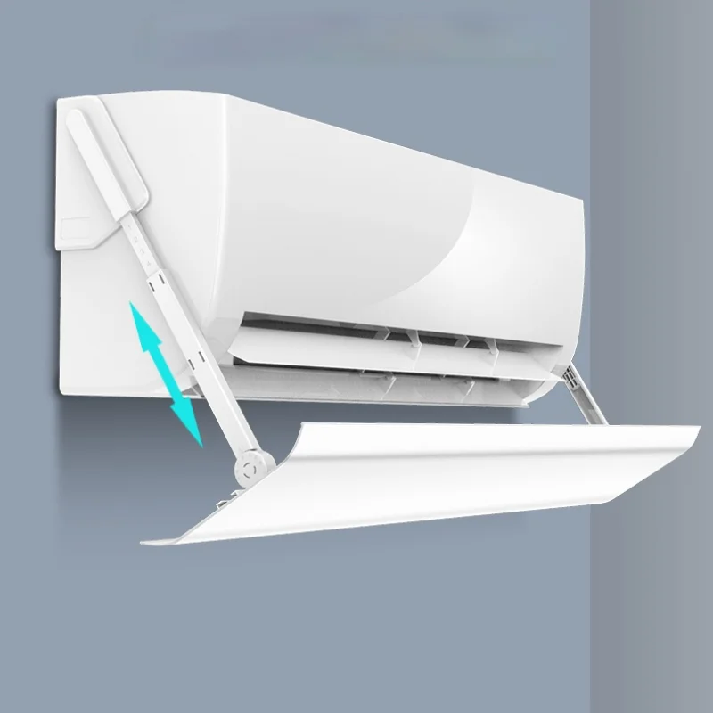 Enlarge Adjustable Air Conditioner Cover Retractable Anti Direct Blowing Airconditioner for Home Aire Acondicionado Home Decor DK50AC