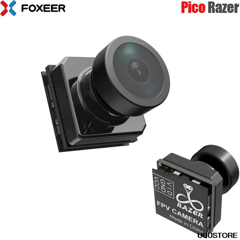 Foxeer Pico Razer 1200TVL 1/3 CMOS 1,8 мм 160 градусов FOV дневной и ночной полет 12*12 мм для RC FPV Tinywhoop Cinewhoop канальный Дрон
