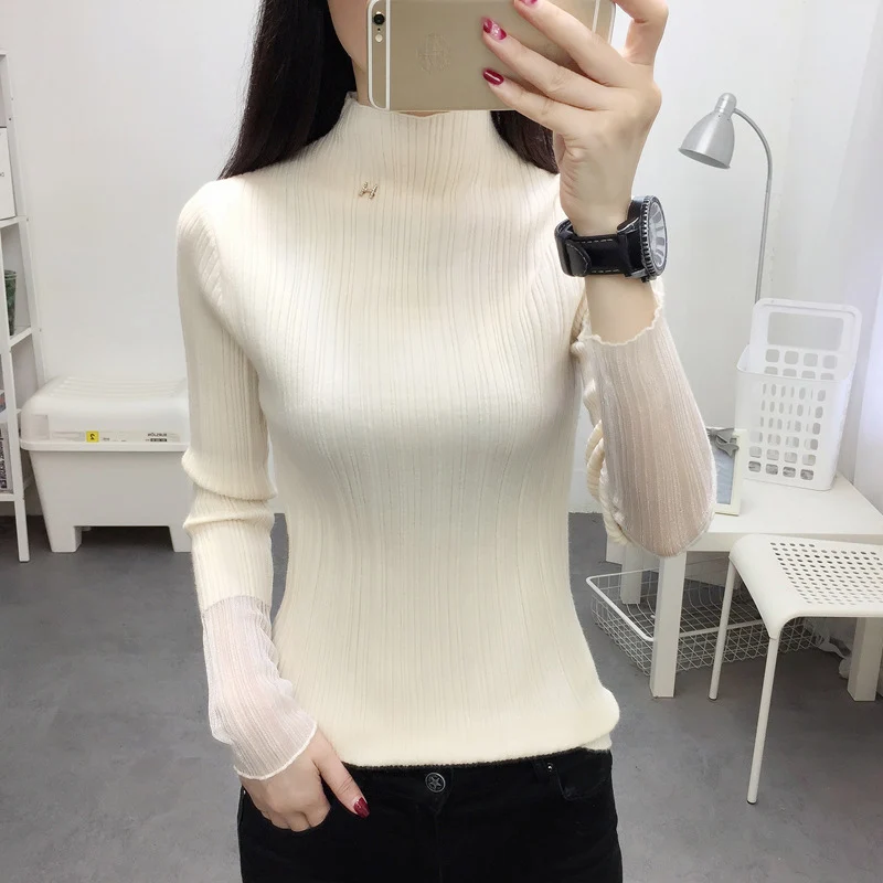 

Женский кашемировый свитер, вязаный свитер с геометрическим рисунком, Осень-зима 2019