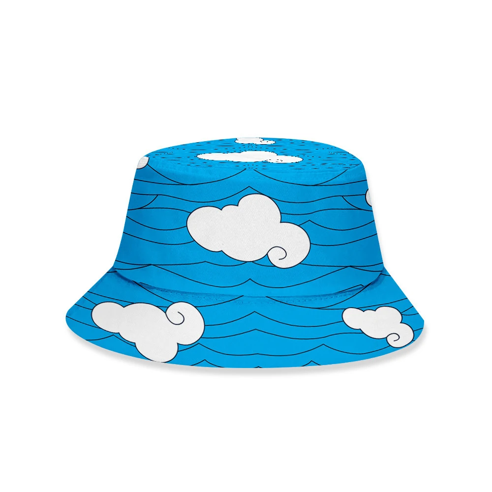 

Summer New Anime Demon Slayer Cosplay Hat Kimetsu no Yaiba Bucket Hat Unisex Fashion Sun Hats Baseball Cap