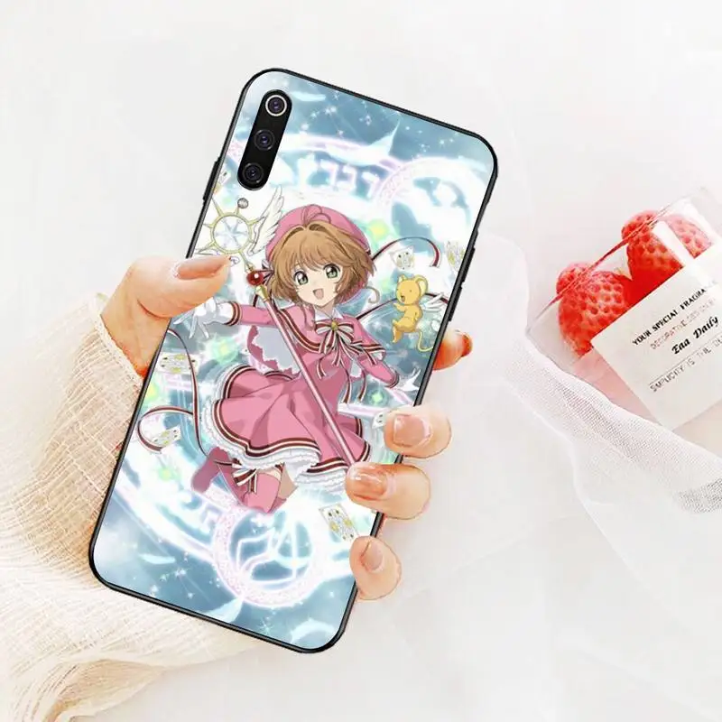 Мягкий чехол для телефона PENGHUWAN magic girl sakura с пользовательским фото Xiaomi Mi9 9SE 8SE Pocophone