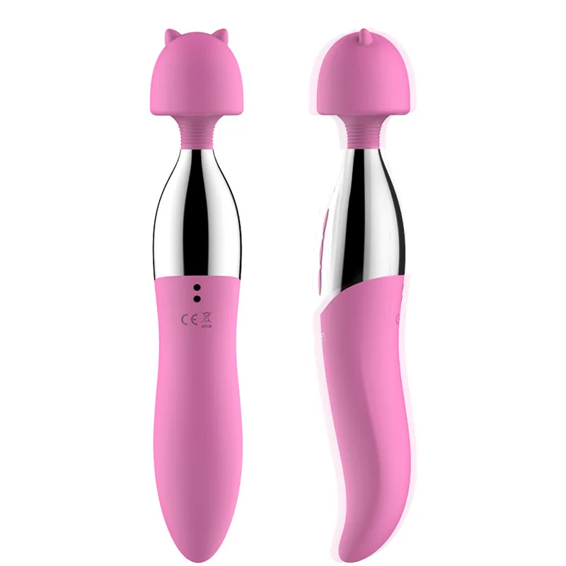 Мощный лижущий большой голова Волшебная AV палочка магнит для массажа USB