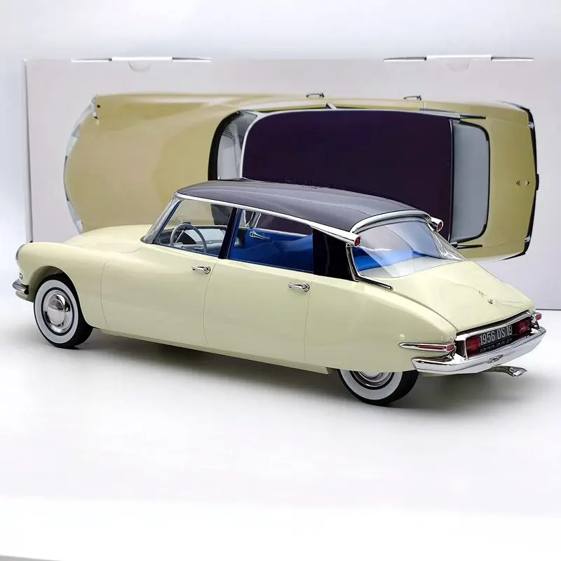 1:12 Norev для Citroen DS 19 1956 цвета шампанского и баклажана 121565 литые модели Ограниченная