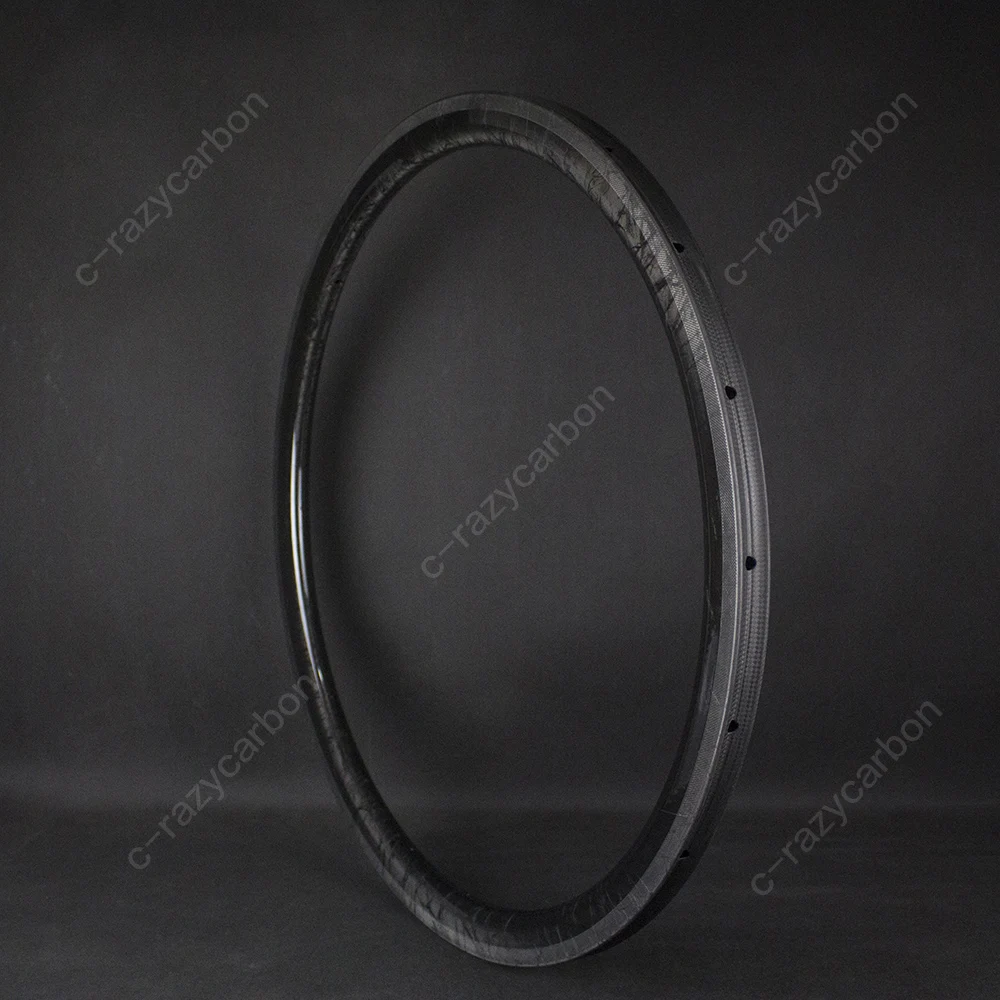 Острые карбоновые дорожные диски мраморная Глянцевая Глубина 30 мм 700C углеродное