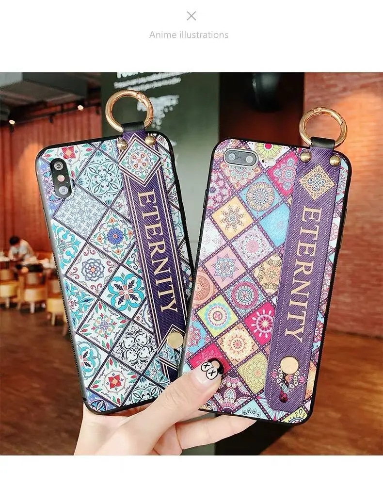 Note 10 Plus чехол через плечо ремешок ТПУ чехол для телефона для samsung Note 10 8 9 S8 S9 S10 Plus Ретро силиконовый чехол-держатель для телефона