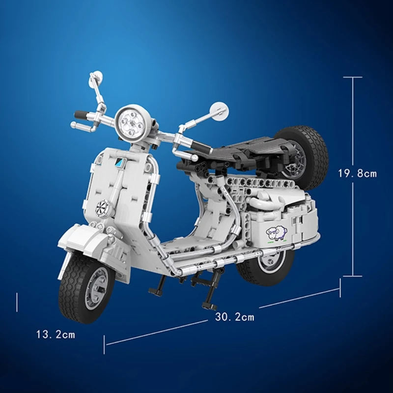 

Creative Assembly Motorcycle Particles , Education Science Experiment Construction Toy for Kids and Autobike Lovers