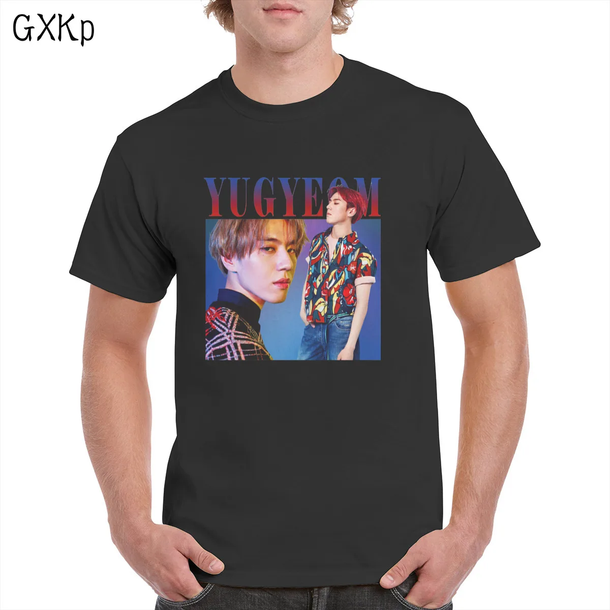

Kpop Yugyeom GOT7 T-Shirt Unisex 90'S Retro graphics T-Shirt 100% Cotton Got7 Tops Female/Man
