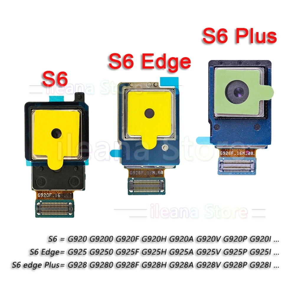 Задняя Камера для samsung Galaxy S6 Edge Plus G920f G925f G928f край оригинальная основная задняя