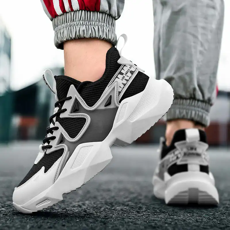 

Beautiful Sport Shoes Large Platform Tenis Running Most Popular Style Men's Sports Shoes Wit Sneakers Man 2020 Beach Tennis Kid