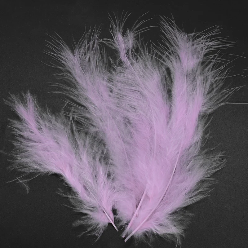 100 шт. пушистые перья марабу вечерние свадебное украшение Отделка Декор DIY 8 15 см