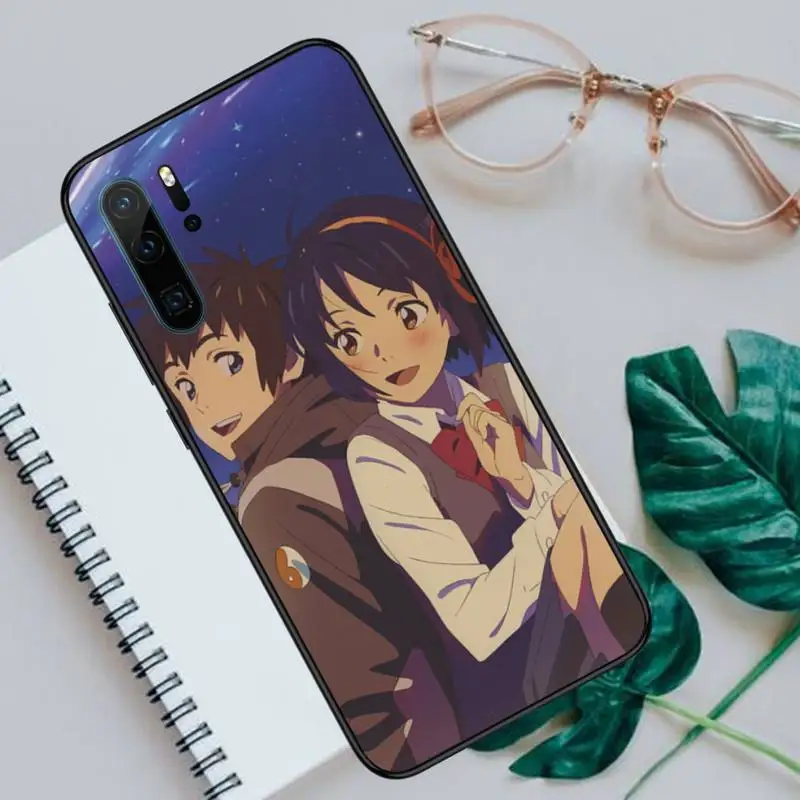 

Anime Your Name Kimi no Na wa Phone Cases For Huawei P40 P20 P30 lite Pro P Smart 2019 Mate 40 20 10 Lite Pro Nova 5t