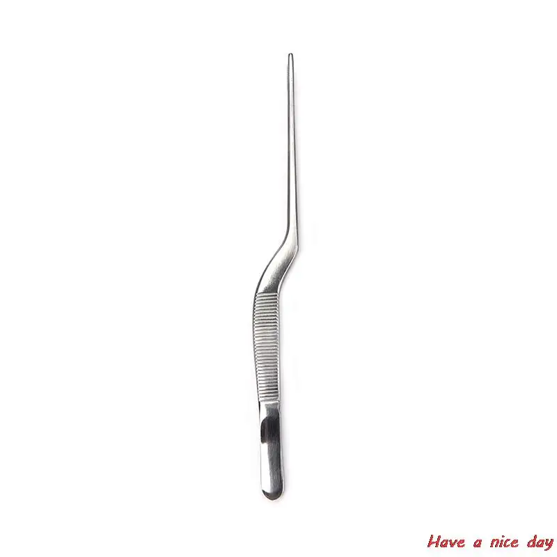 

1PCS Use Stainless Steel Curved Tweezer Ear Nose Clip Dental Oral Health Care Makeup Cosmetic Tools