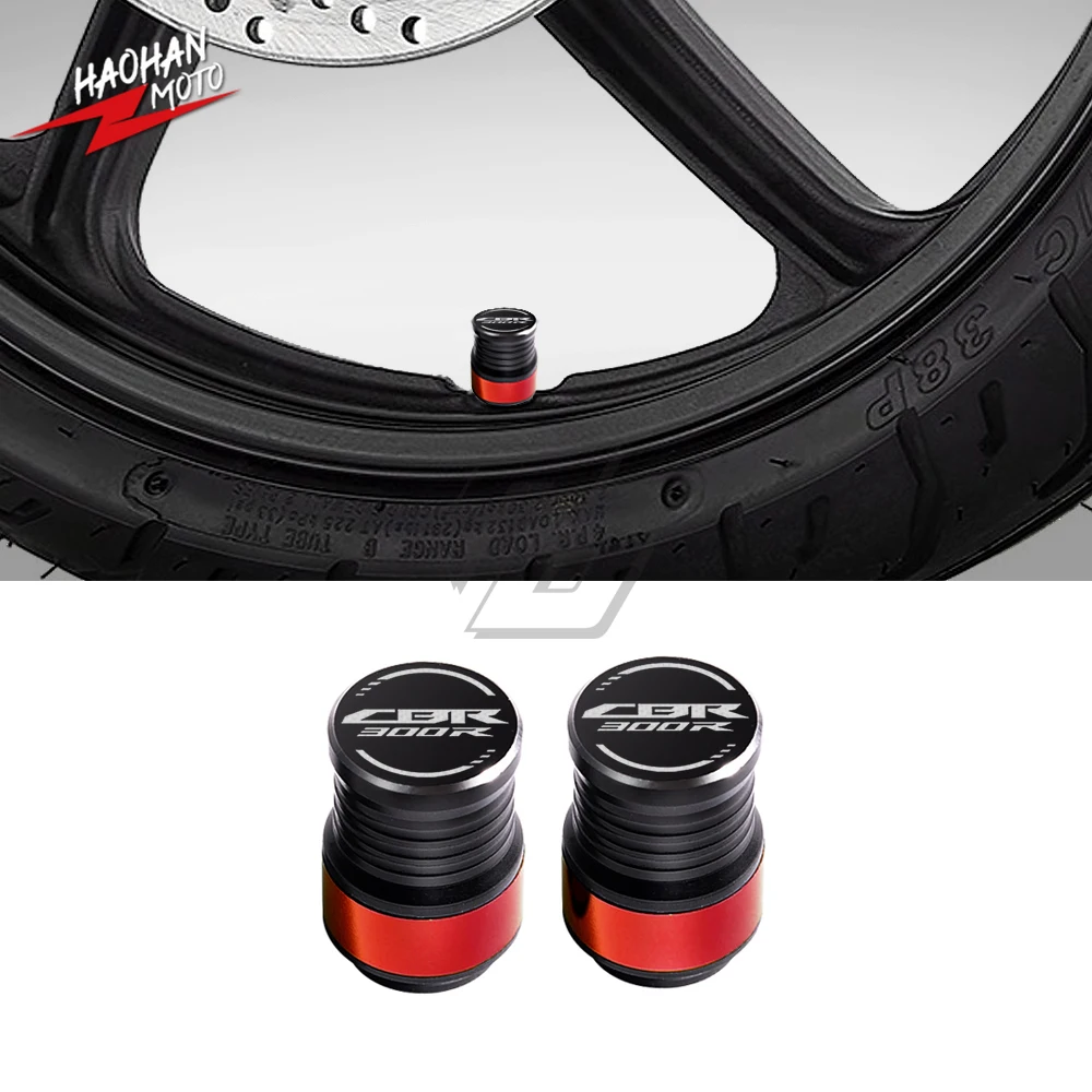 

For Honda CBR300R CBR300 All Year Motorcycle Wheel Tire Valve Cap Cover