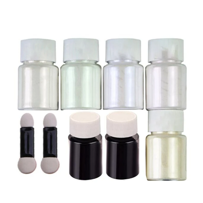 

Волшебная Порошковая слюдяная пудра с изменением цвета для эпоксидной смолы, пигментная краска, перламутровый Пигментный Порошок для деко...