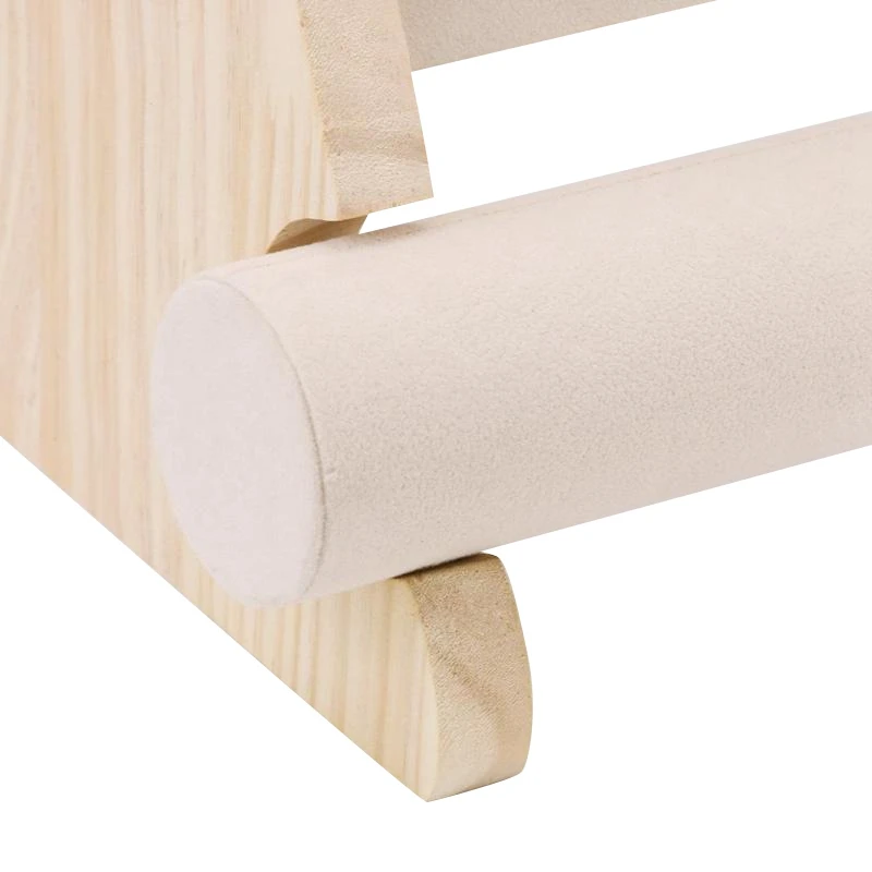 Деревянные ювелирные изделия Органайзер стеллаж для выставки товаров хранения