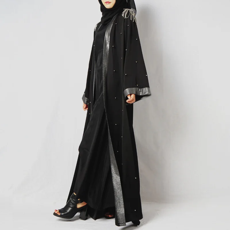 Мусульманское платье KALENMOS верхняя одежда в стиле ампир размера плюс длинные