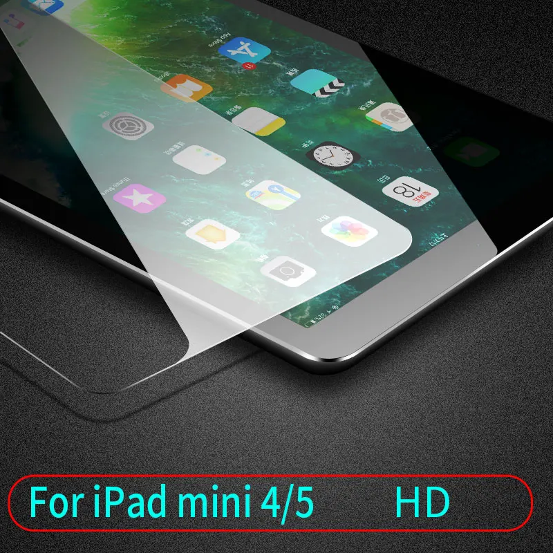 HD-mini45 9H Защита экрана для iPad Mini 1 2 3 4 5 Закаленное стекло для iPad Air3 Pro 10,5 Защита экрана для iPad Air 2 Air1 Pro 9,7 - Цвет: HD-mini45