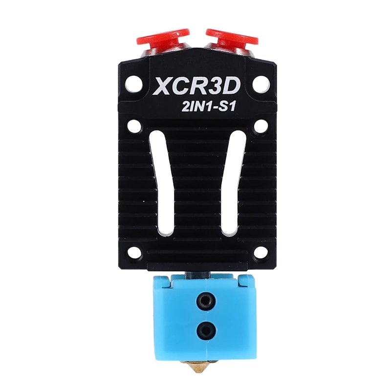 3D принтер Горячий Конец 2 в 1 переключатель цвет Боуден экструдер XCR3D 2IN1 S1 J Hotend 75