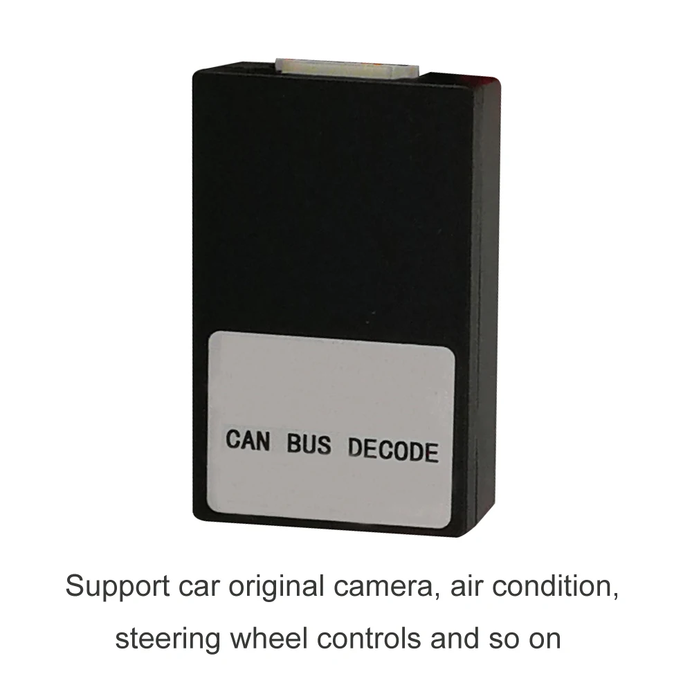 

extra cost to buy the Canbus Box, Support car original camera, air condition,steering wheel controls and so on