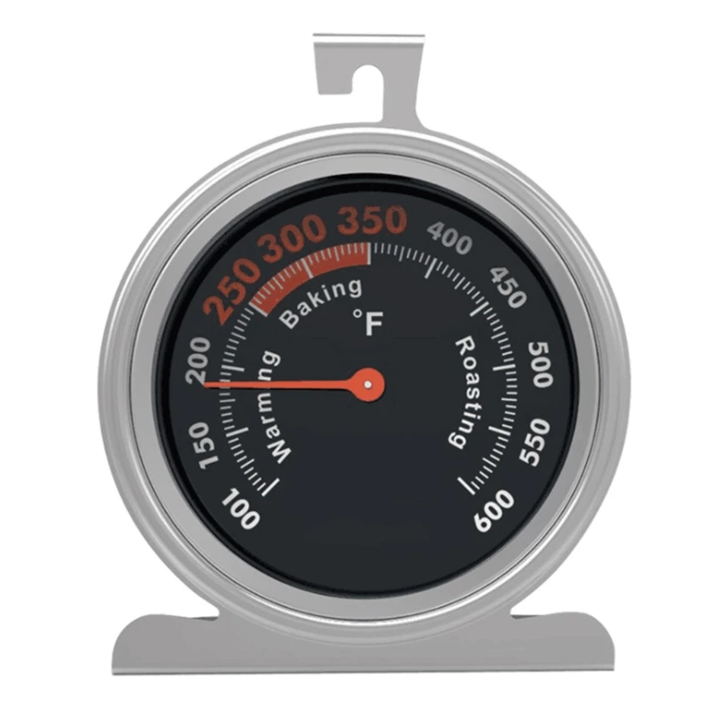 

C5AD Cooking Oven Thermometer Milk BBQ Meat Temperature Meter Gauge Tool Stainless Steel Metal Meat Thermometer for Home