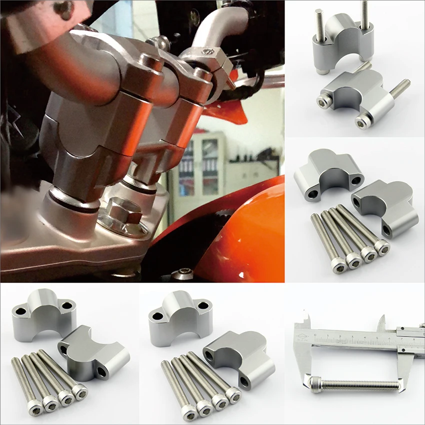 

Серебряный усилитель кода на руль мотоцикла, аксессуары для переключения заднего хода для KTM Duke 125 200 390 2011 2012 2013-2016