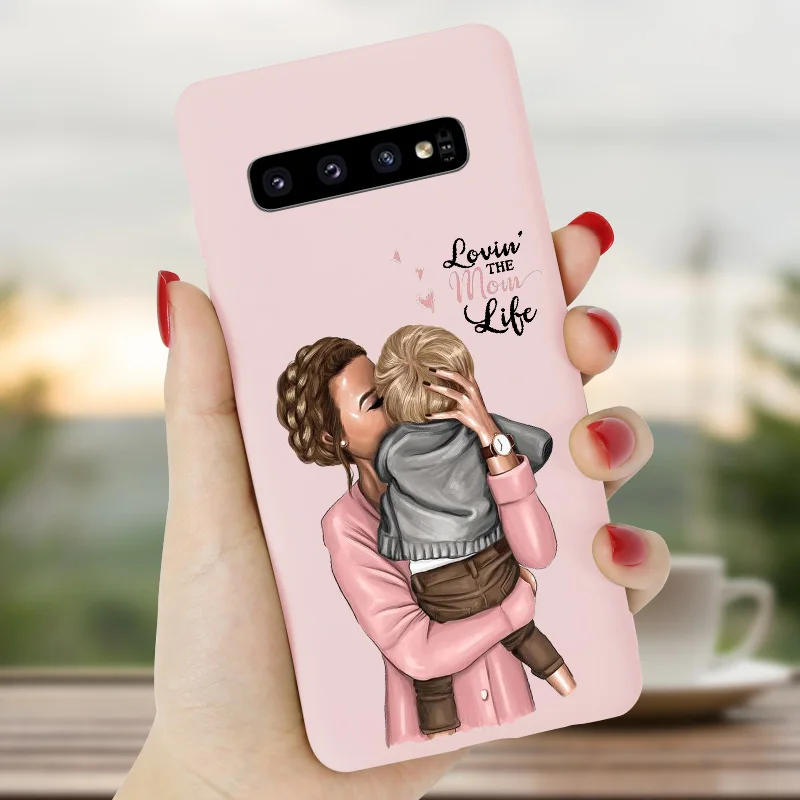 FSMM5 Супер или «I Love Mama» для телефона Funda для samsung A70 A50 A40 A30 A20 A10 A7 A6 плюс A8 A5 чехол карамельный Мягкий силиконовый чехол - Цвет: FSMM5