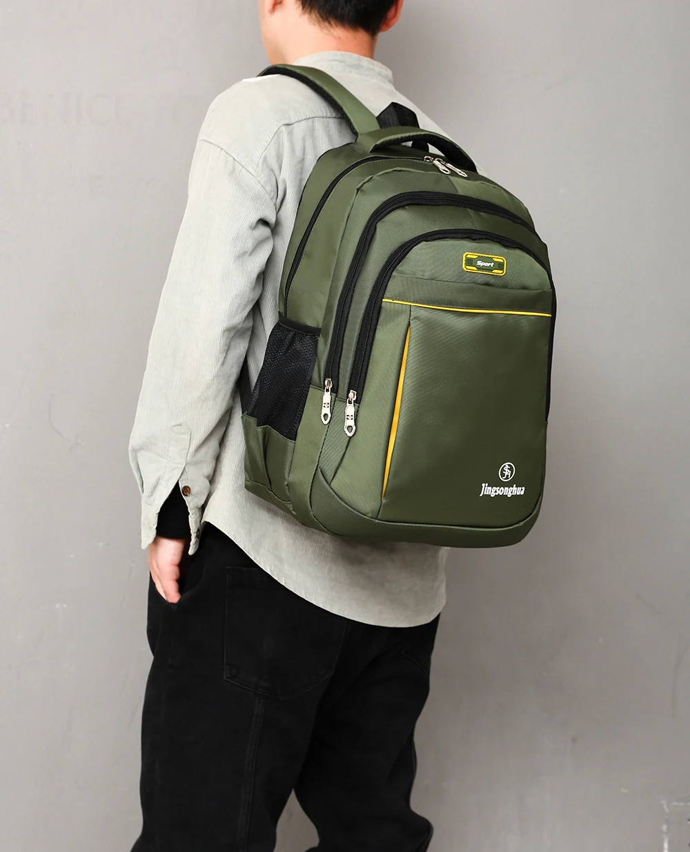 Для мужчин тканевый рюкзак для ноутбука школьные сумки путешествия Повседневное