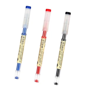 Гелевая ручка для письма студенческий экзамен мм, 1 шт., для школы, 0,35, черные, синие, красные чернила, для подпись в офисе, канцелярские принадлежности, в японском стиле