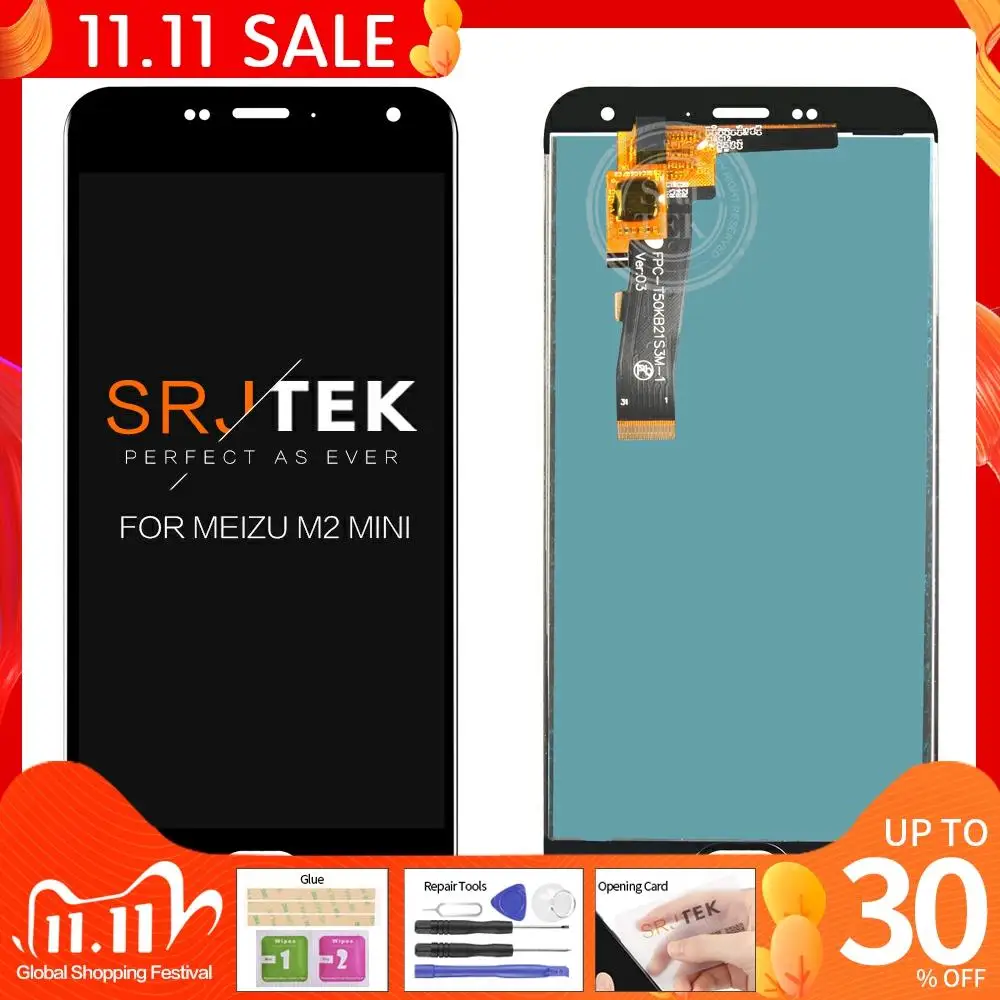 Высококачественная сенсорная ЖК панель 5 &quotдля Meizu M2 Mini сенсорный экран