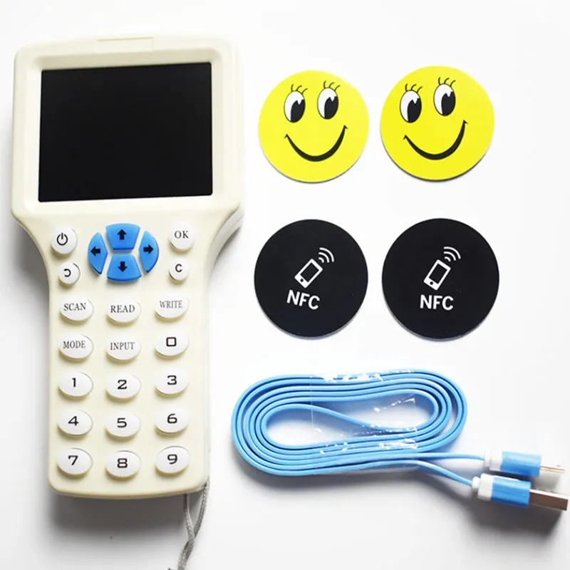 USB считыватель смарт английский Системы NFC читатель писатель 125 кГц 13 56 МГц IC/ID