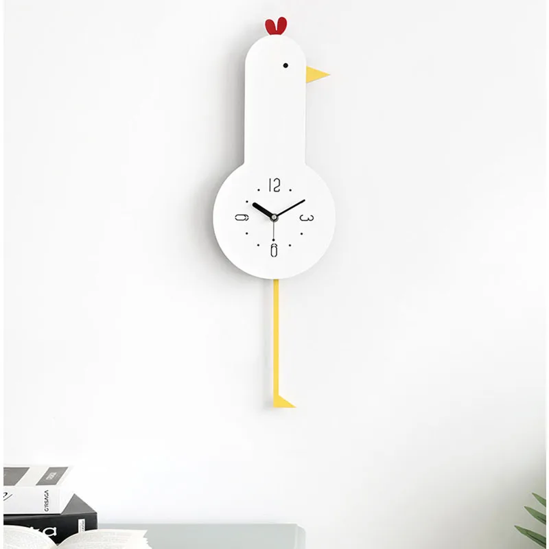 

Wall Clock часы настенные Nordic Style Living Room Household Decor Individual Character Creativity Contracted No Punching Clocks