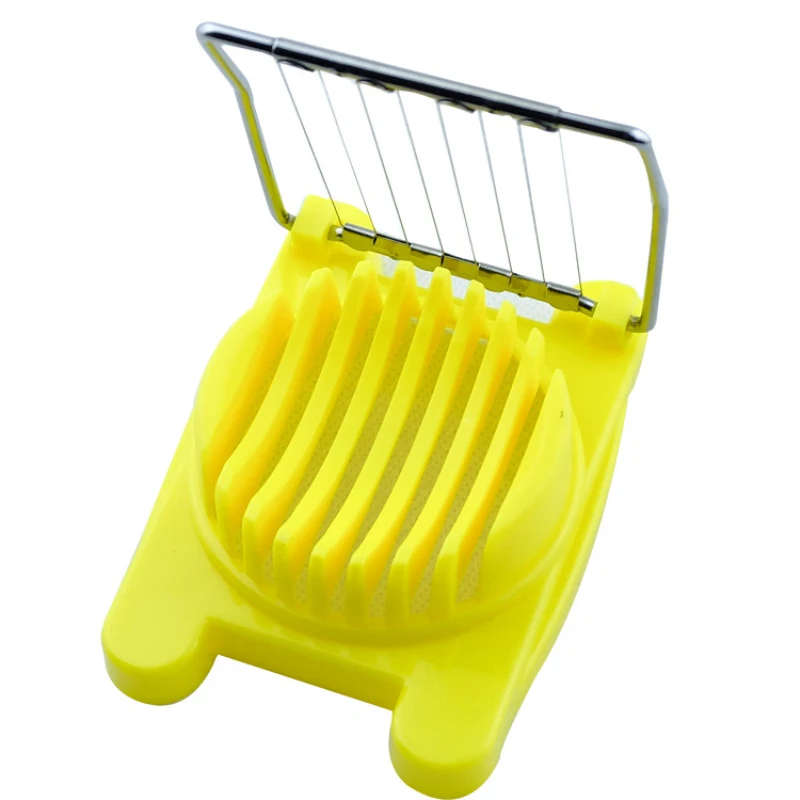 

1Pcs Stainless Steel Cut Egg Slicer Sectioner Cutter Mold high quality Multifunction Eggs Splitter Cutter Kitchen Tools 3 colors