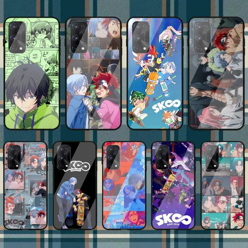 Стеклянная оболочка sk8 the infinity чехол для телефона Oppo R9 11 17 PRO F5 7 9 A5 37 57 59 83 |