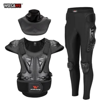 wosawe motocross protective jacket armor set back protector racing motorcycle body armor guard moto armor protective gear adult