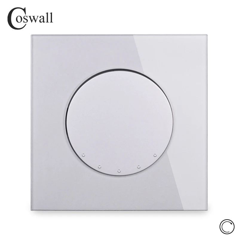 Переключатель Импульсный Coswall 1 клавиша сброс мгновенный контакт настенный